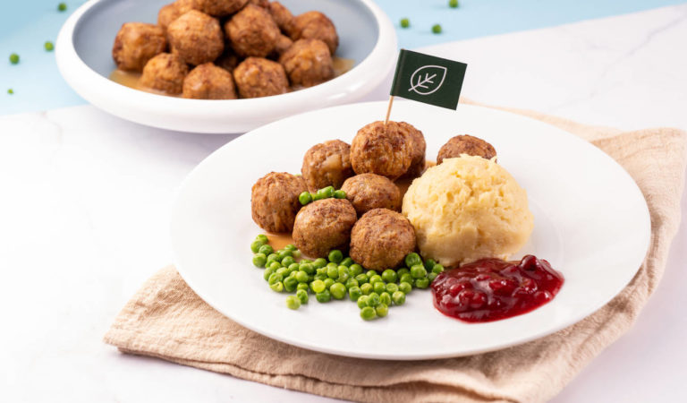 Ikea 推出全新植物素肉丸